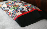 Avengers inspired -Action Hero Bed Pillow Case Set