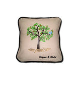 'Love Grows Here' Personalized Throw Pillow (Pillow form included)