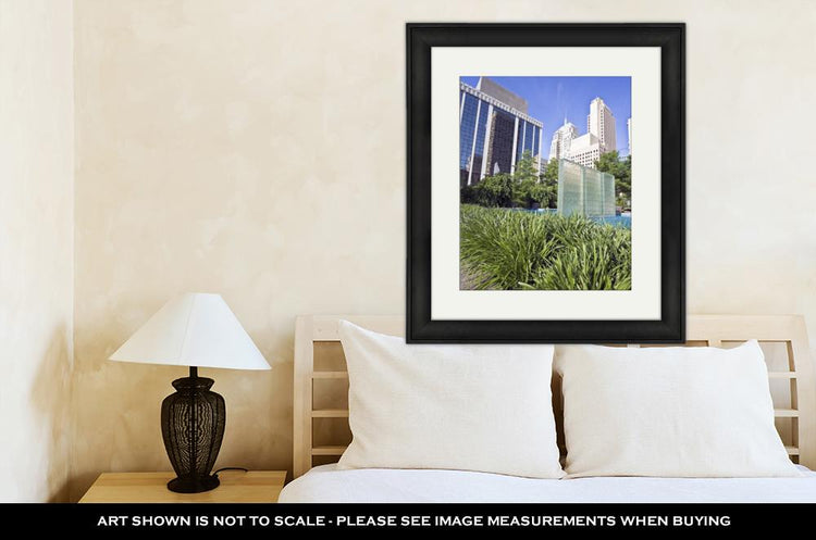 Framed Print, Downtown Of Oklahoma City