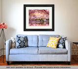 Framed Print, Jefferson Memorial In Spring