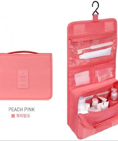 Travel Packing Organizers Makeup Cosmetic Toiletry Case Wash Organizer Storage Pouch Hanging Bag Travel Accessories