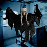 Halloween Hanging Skull Head Ghost Haunted House Escape Horror Props Ornament Halloween Party Decorations for Home Terror Scary