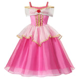 Girl Princess Costume Frozen Anna Elsa Snow White Cosplay Fancy Outfits Unicorn Vampirina Fairy Cinderella Halloween Party Dress