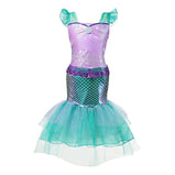 Girl Princess Costume Frozen Anna Elsa Snow White Cosplay Fancy Outfits Unicorn Vampirina Fairy Cinderella Halloween Party Dress