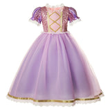 Girl Princess Costume Frozen Anna Elsa Snow White Cosplay Fancy Outfits Unicorn Vampirina Fairy Cinderella Halloween Party Dress