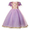 Girl Princess Costume Frozen Anna Elsa Snow White Cosplay Fancy Outfits Unicorn Vampirina Fairy Cinderella Halloween Party Dress